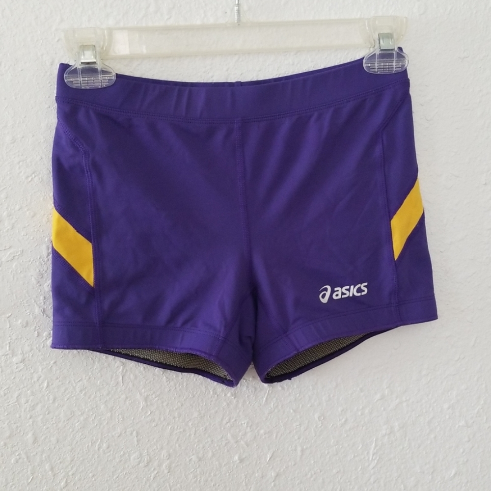 Asics spandex workout shorts